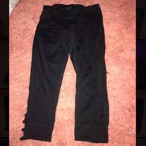 Champion black cropped leggings